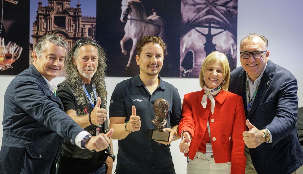 Reconocimiento a Jorge Lorenzo. 