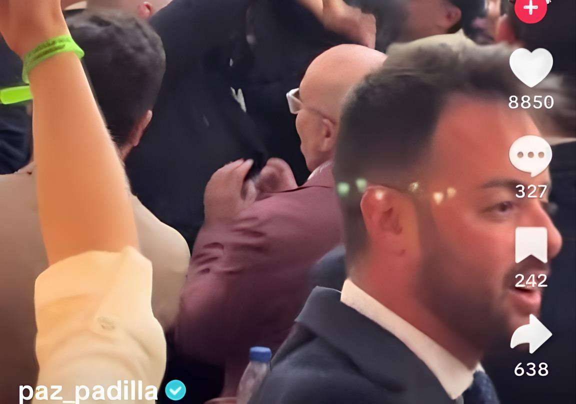 La imagen de Garay en la fiesta del Turronero.