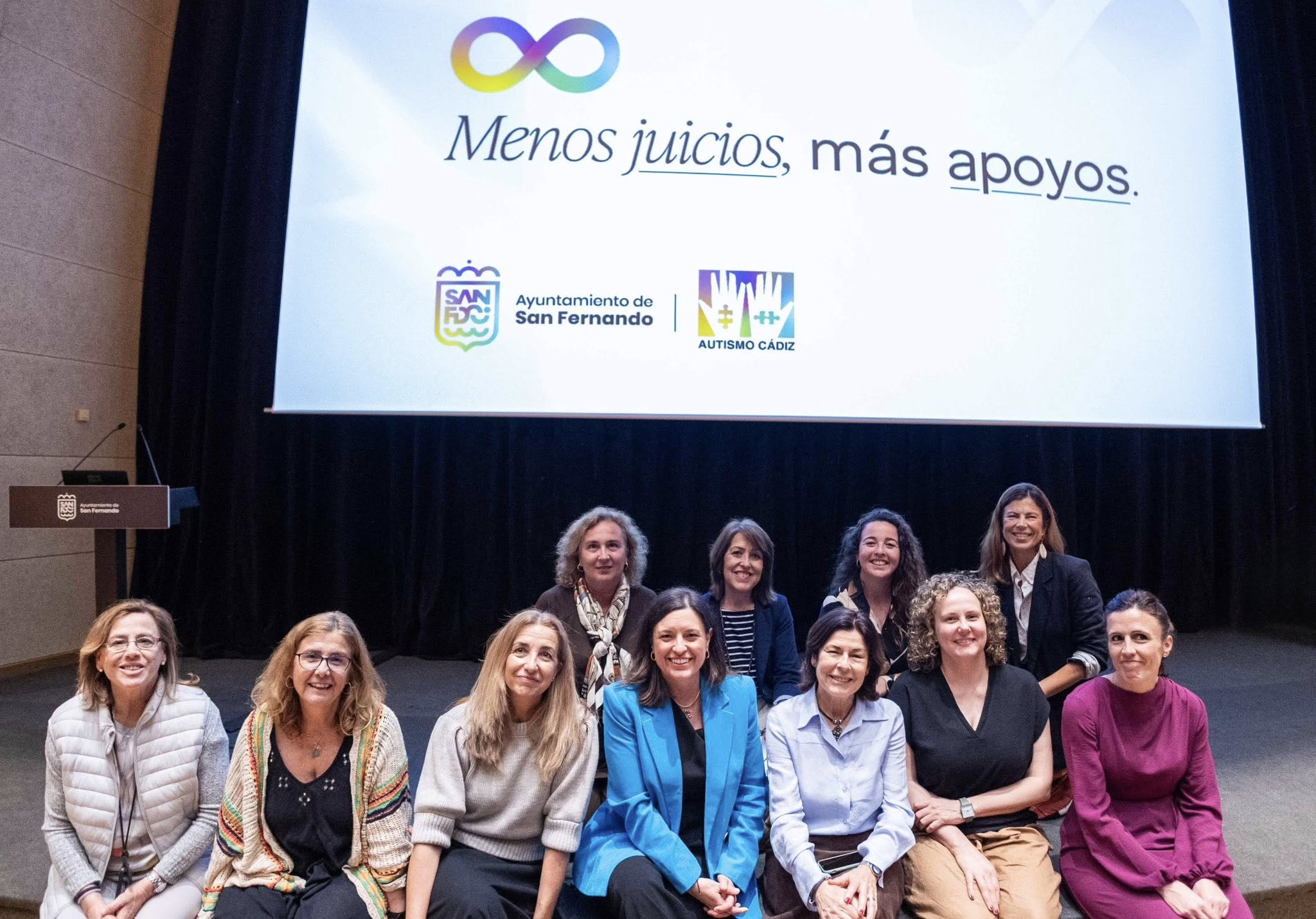 Jornada de sensibilización por el autismo celebrada en San Fernando.