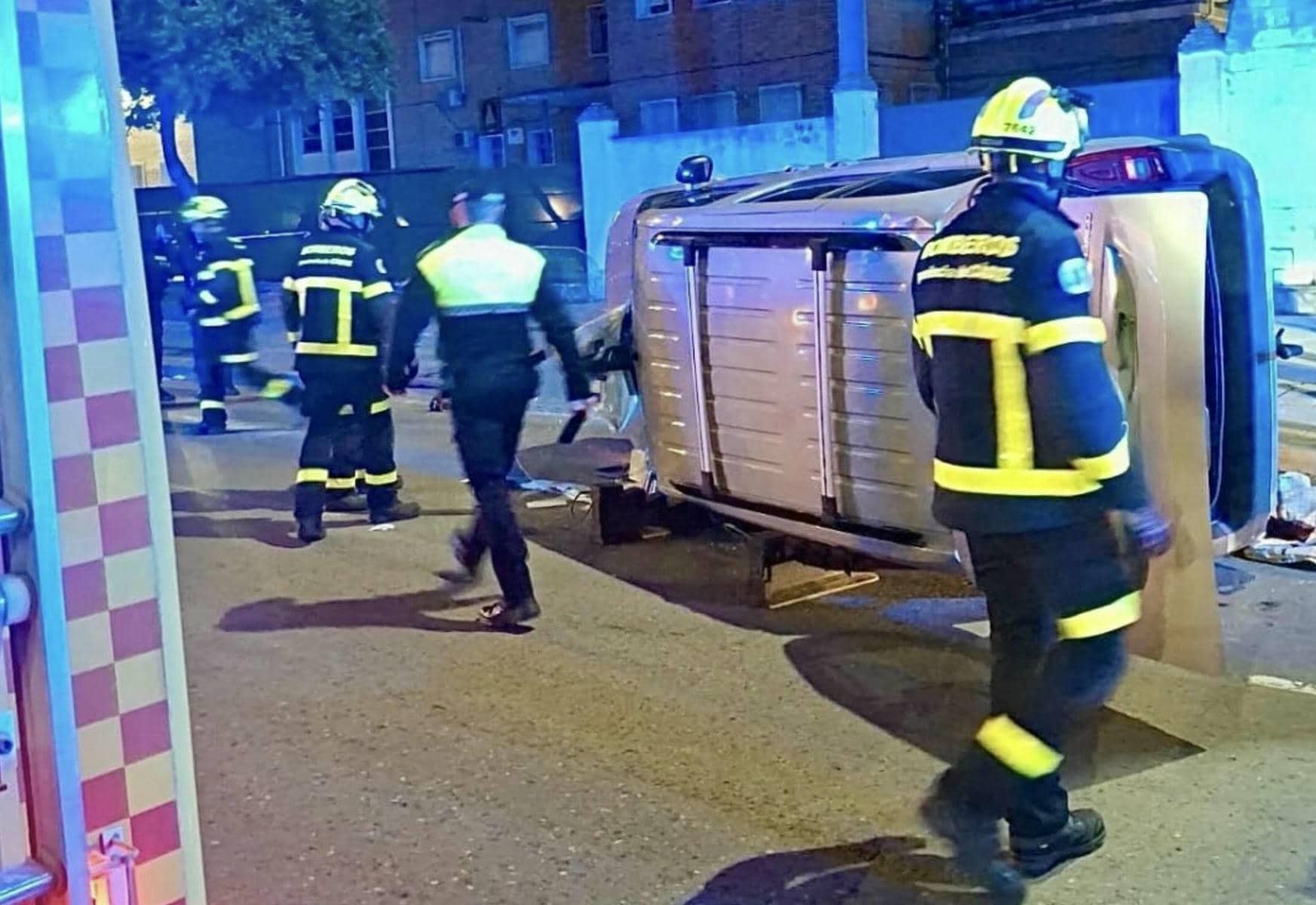 Accidente de tráfico en Jerez.