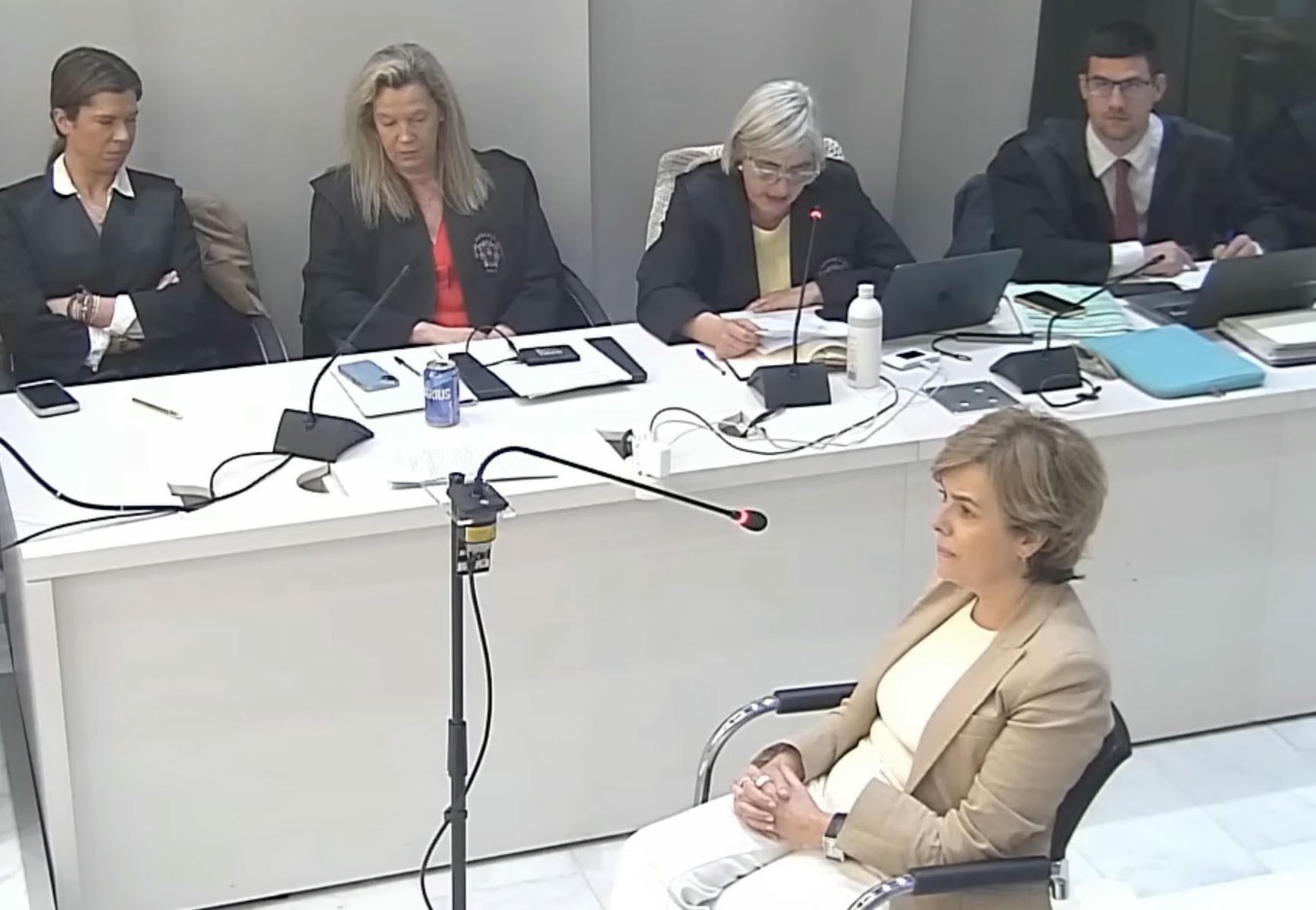 Soraya Sáenz de Santamaría, testigo en el 'caso Kitchen' en la Audiencia Nacional.