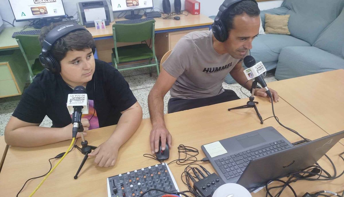 'La voz de Gibalbín', en acción.