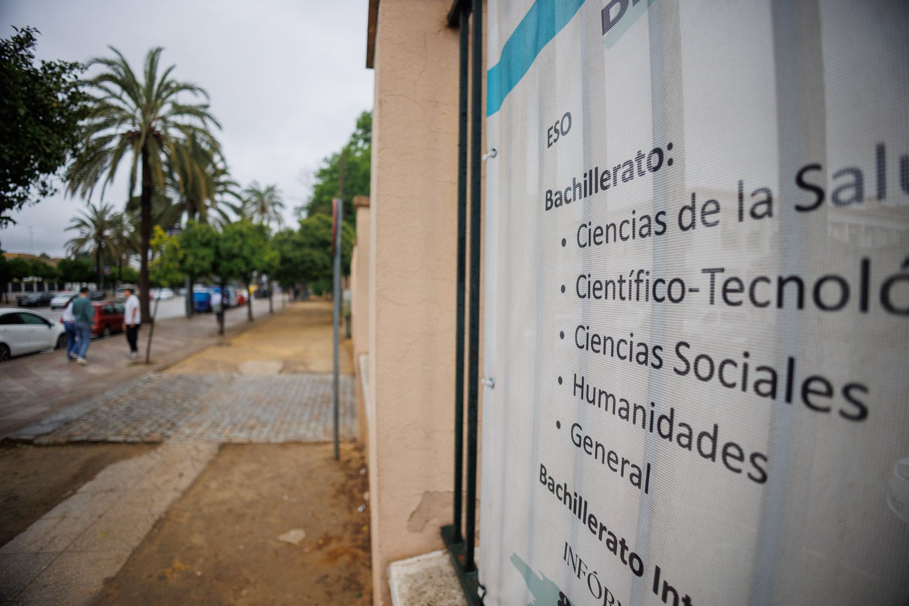 Fachada del IES Coloma de Jerez.