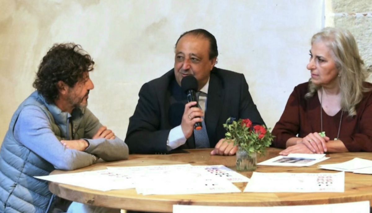 Un momento de la presentación.