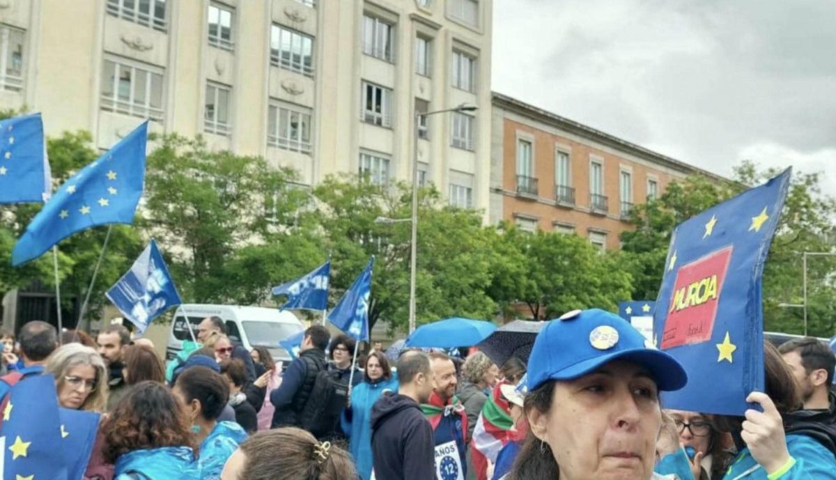 Así ha sido la concentración en Madrid.