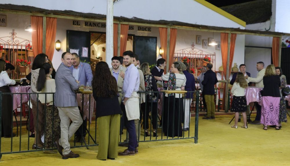 Ambiente en la Feria de Rota.