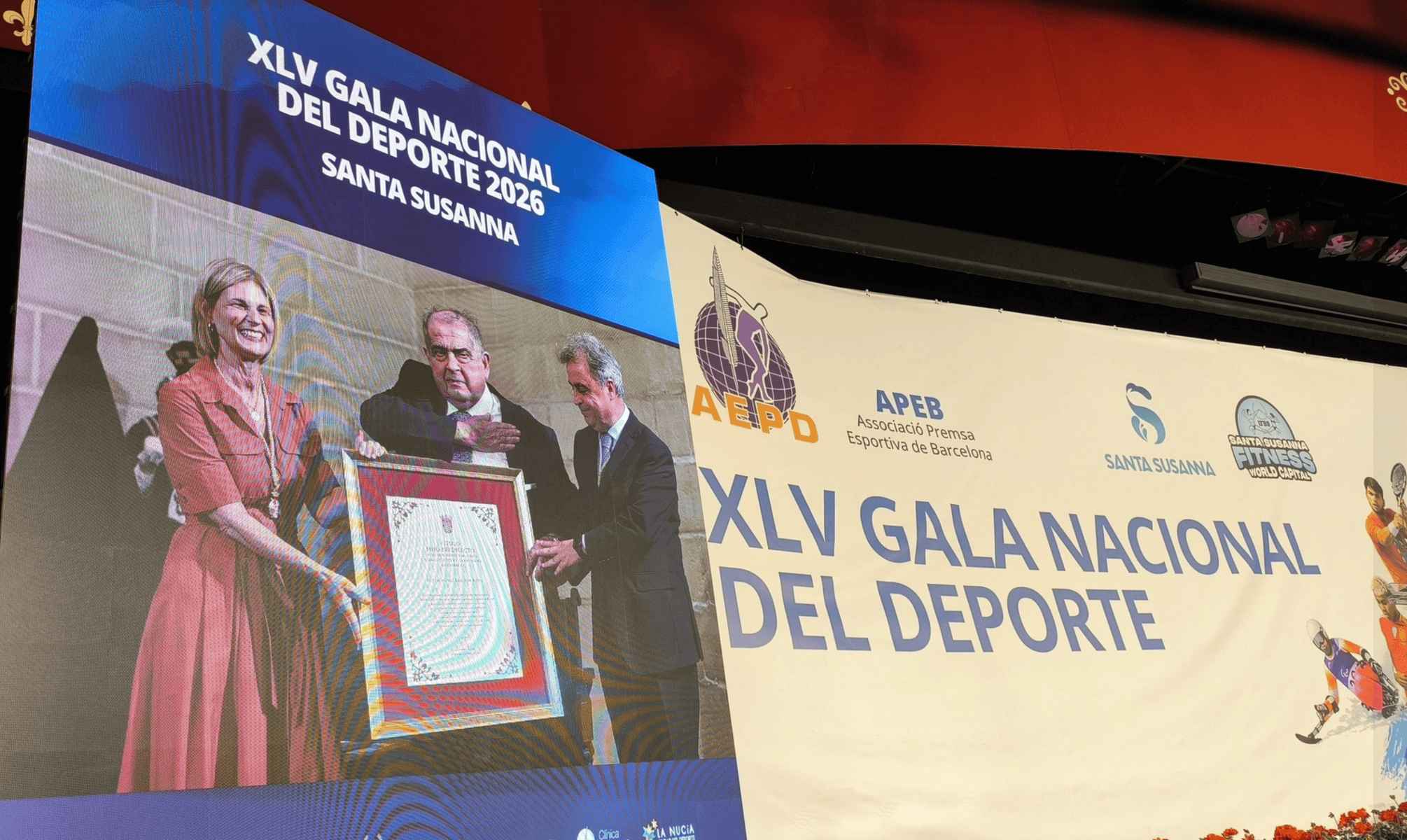 Recuerdo a Jerónimo Roldán en la Gala Nacional del Deporte.