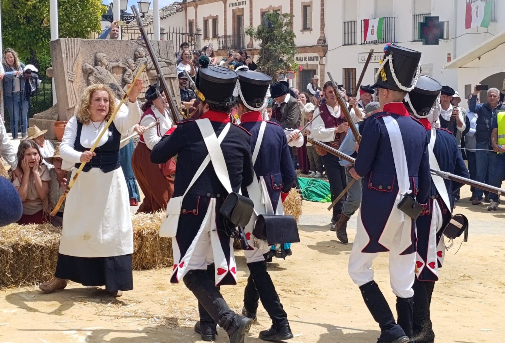 Recreación histórica de Algodonales en una edición pasada.