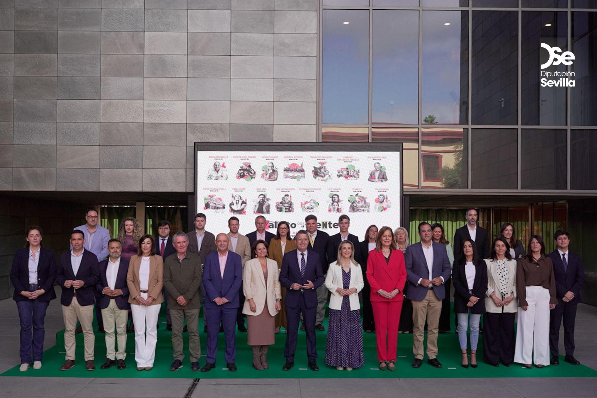 El pleno de la Diputación de Sevilla.