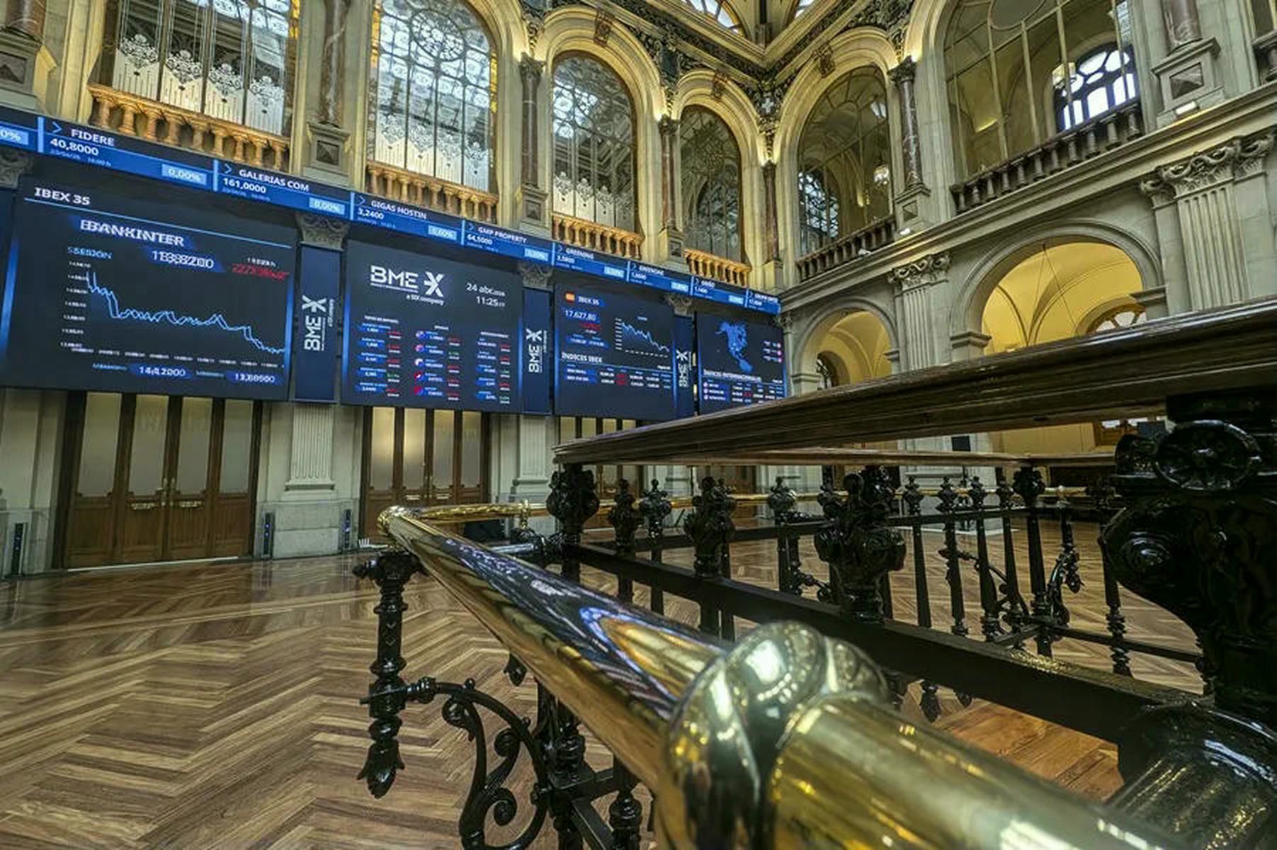 Imagen de la Bolsa de Madrid.