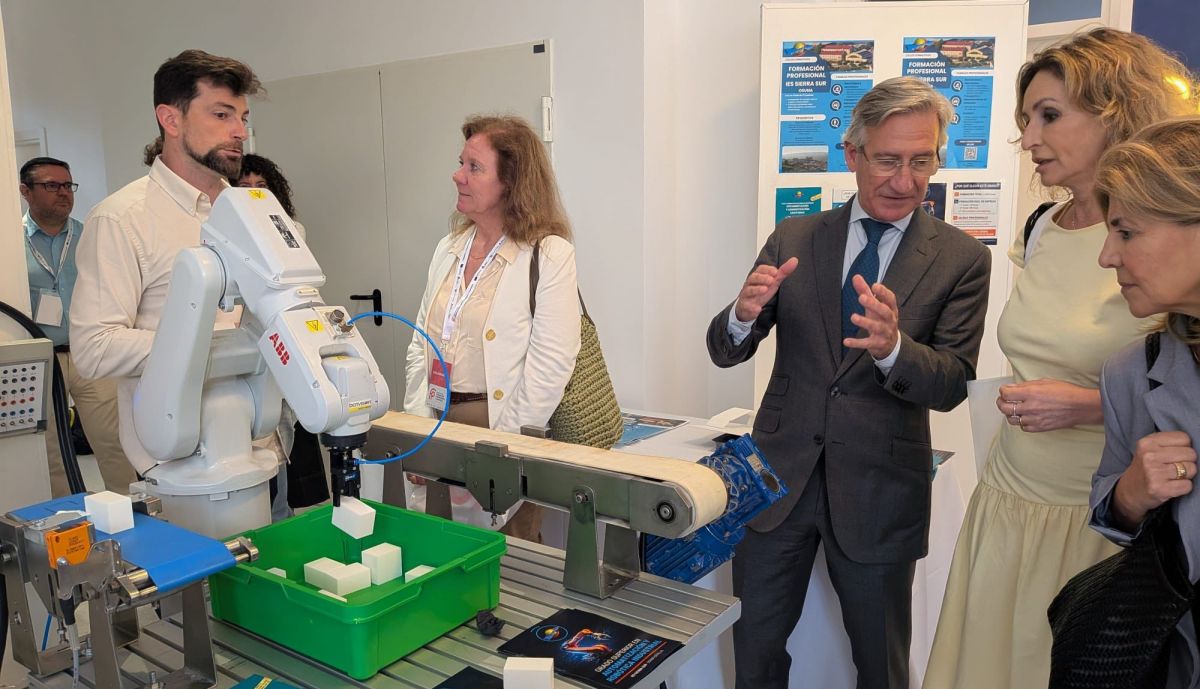 Uno de los stands de la feria.