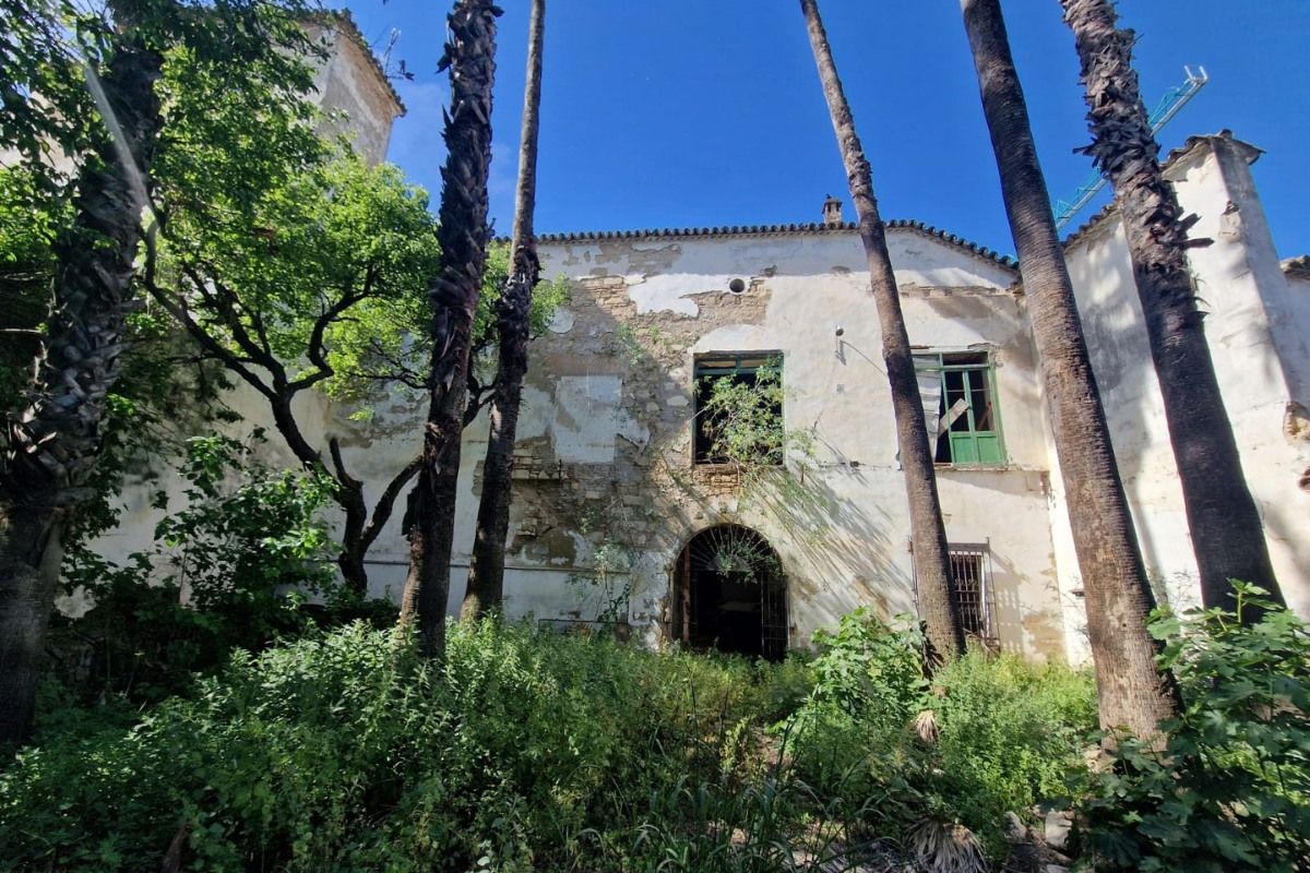 Estado actual del Palacio del Pantera, que será un hotel de cinco estrellas.