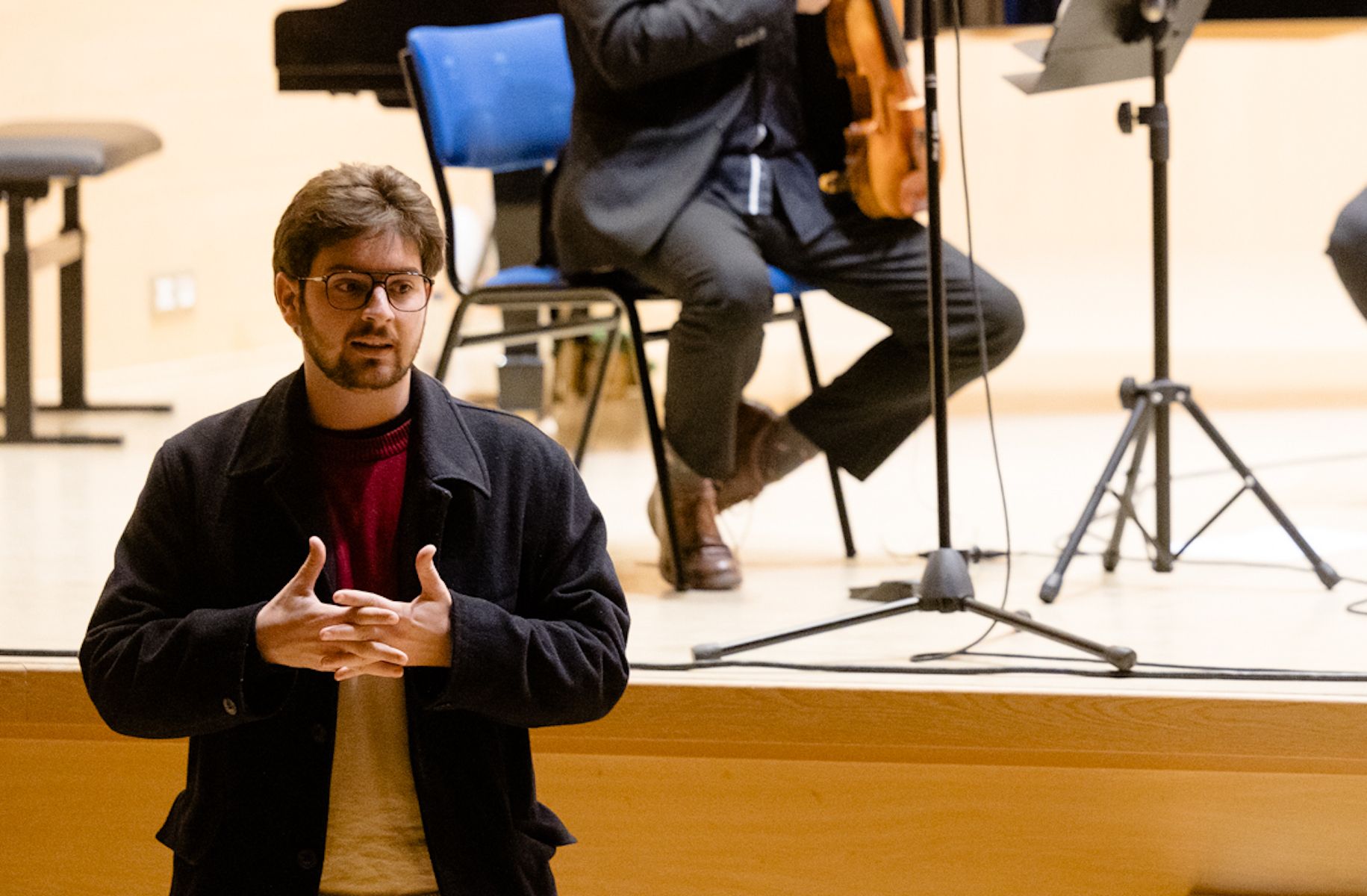 Ángel de la Hera, el joven jerezano que aterriza en Italia para irrumpir en el mundo de la ópera.