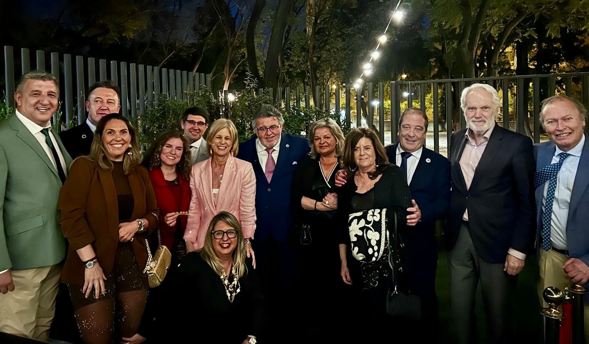 María José García-Pelayo presente en la gala de la Asociación Cultural Pro Reyes Magos 'Raíces', que distingue al empresario y Rey Mago de 2019, Félix Moreno