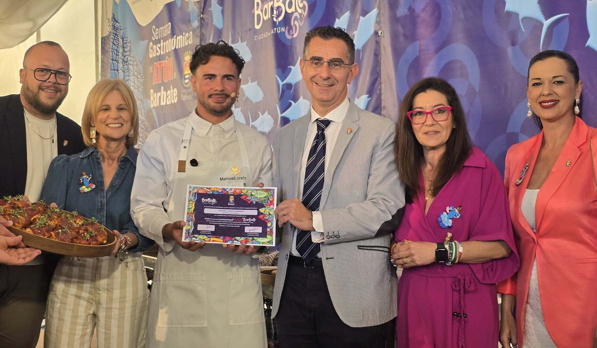 Barbate y Jerez, municipio invitado en la XVIII Semana Gastronómica del Atún, unen sus gastronomías en un acto celebrado este jueves