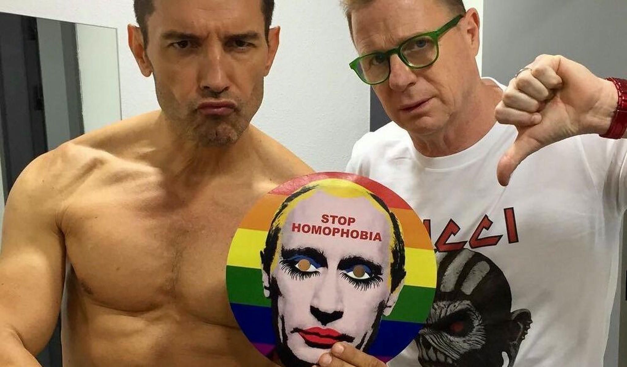 Jesús Vázquez y Jorge Cadaval, unidos por ser falsos imputados en el caso Arny, en una imagen en redes hace un tiempo 