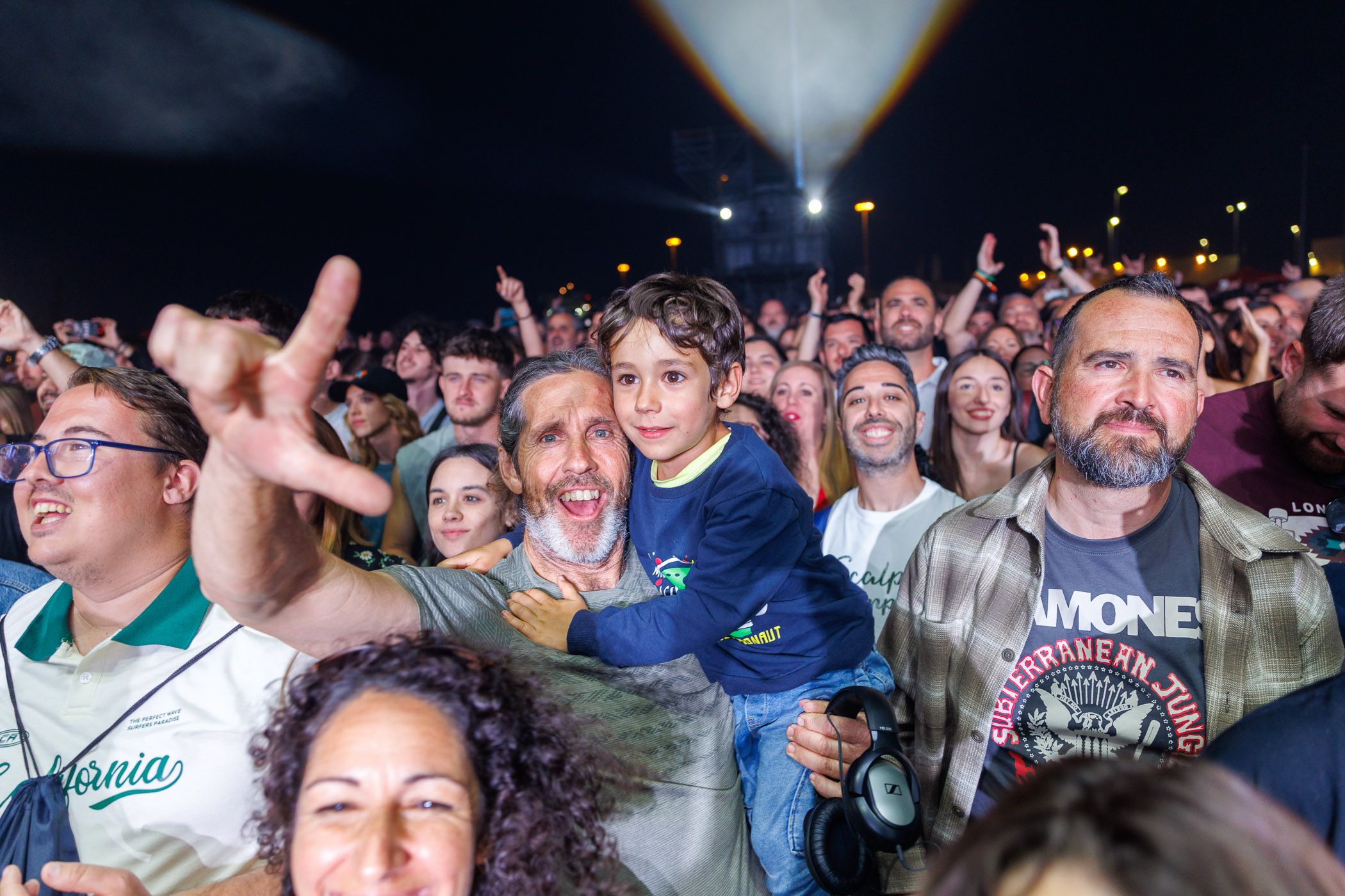 El concierto de Fito y Fitipaldis en Cádiz 