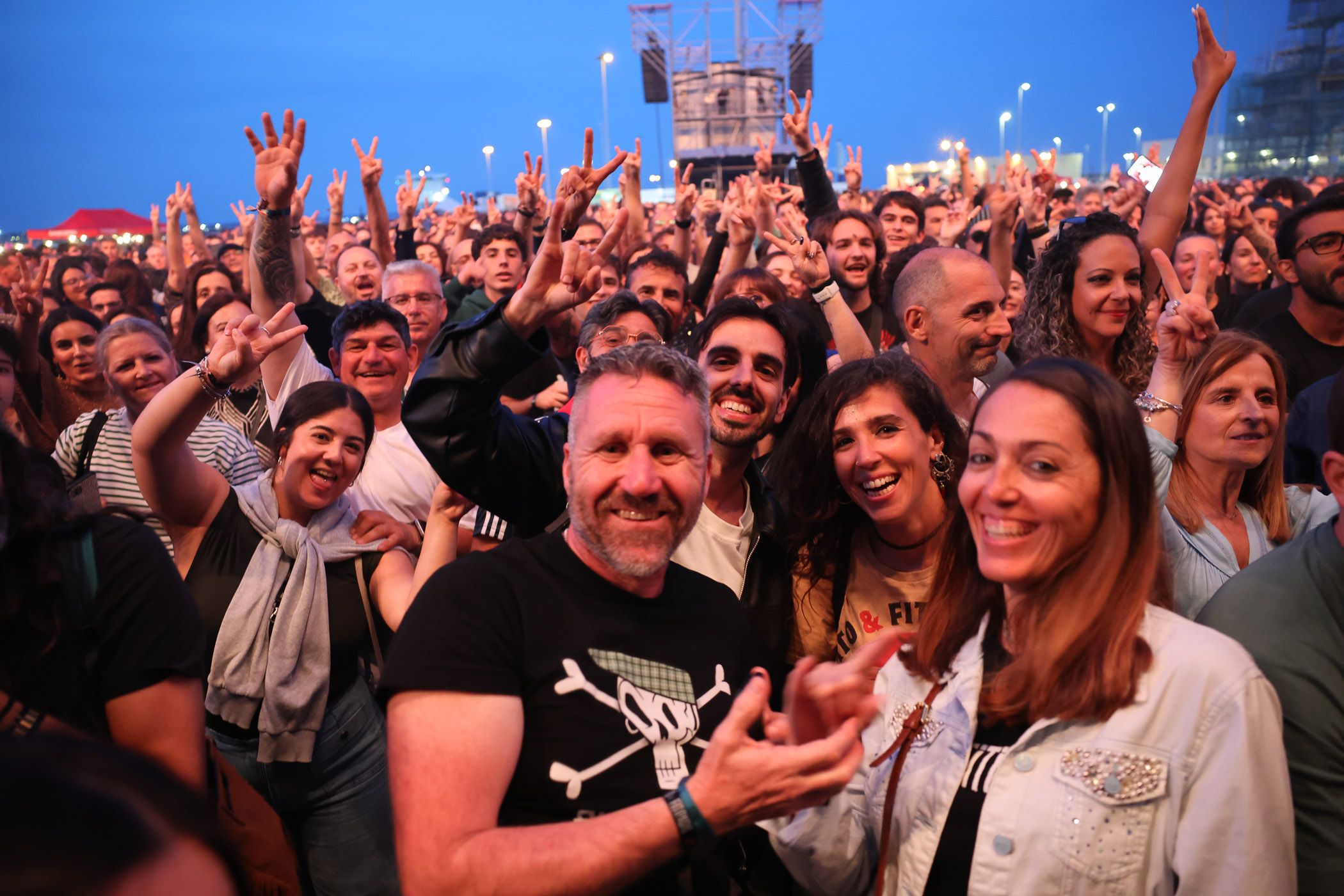 El concierto de Fito y Fitipaldis en Cádiz 