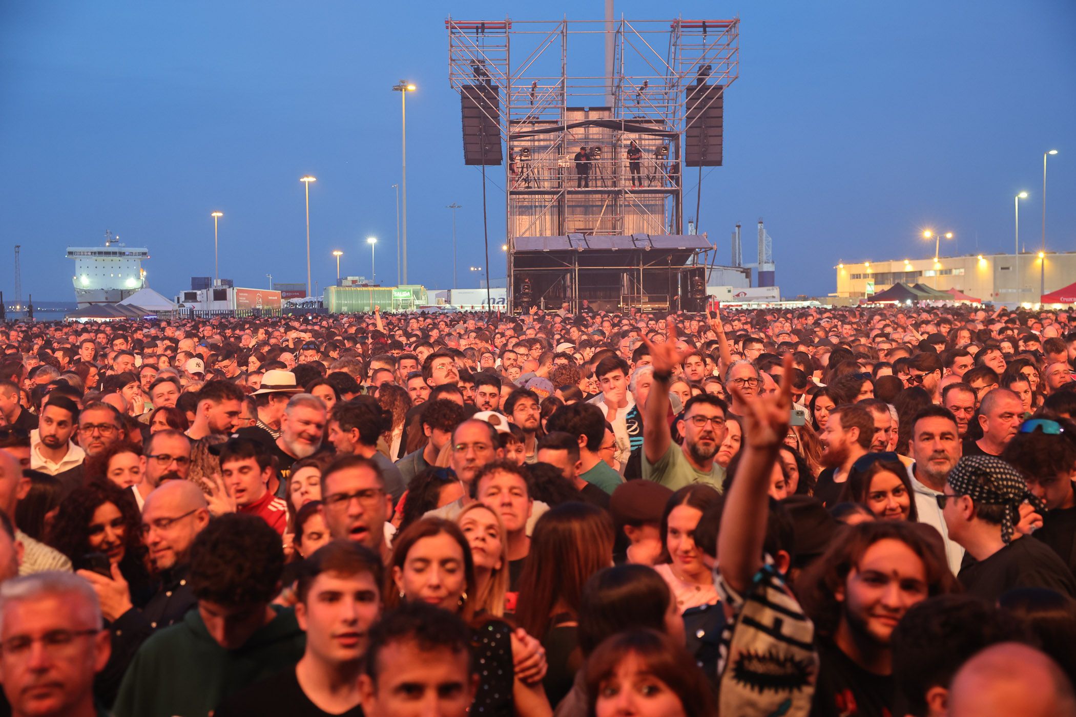 El concierto de Fito y Fitipaldis en Cádiz 