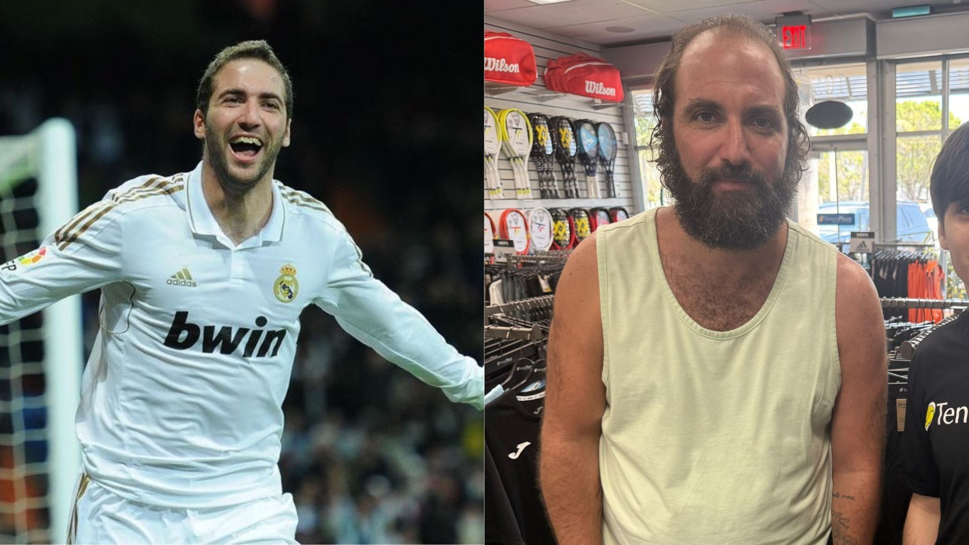 El posible cambio físico del jugador argentino Gonzalo Higuain, histórico del Real Madrid