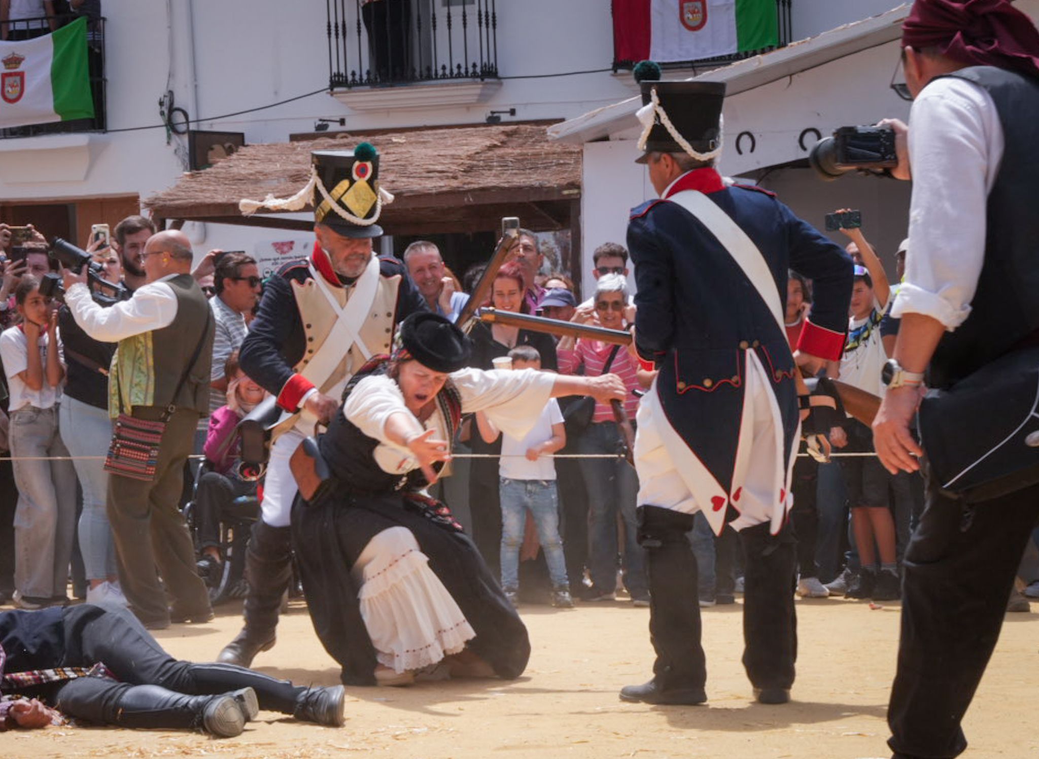 Recreación histórica en Algodonales contra el intento de invasión napoléonica de 1810