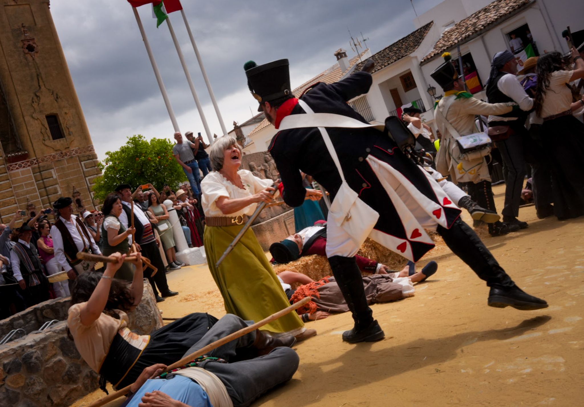Recreación histórica en Algodonales contra el intento de invasión napoléonica de 1810