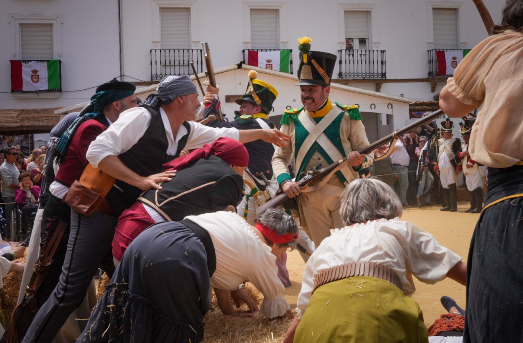 Recreación histórica en Algodonales contra el intento de invasión napoléonica de 1810