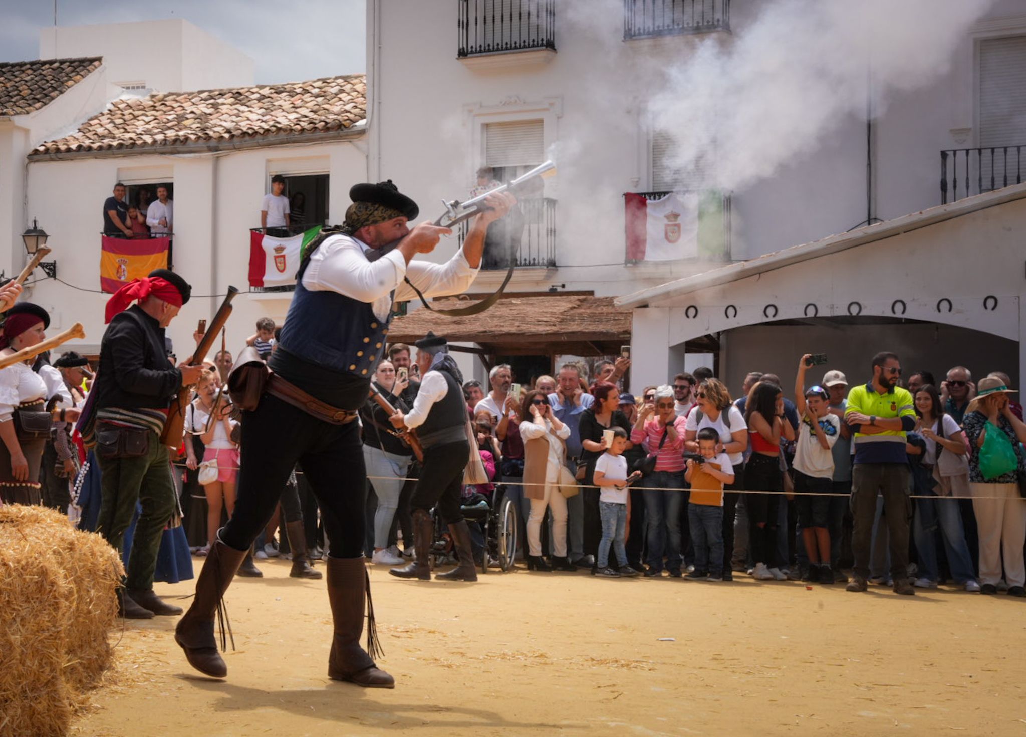 Recreación histórica en Algodonales contra el intento de invasión napoléonica de 1810