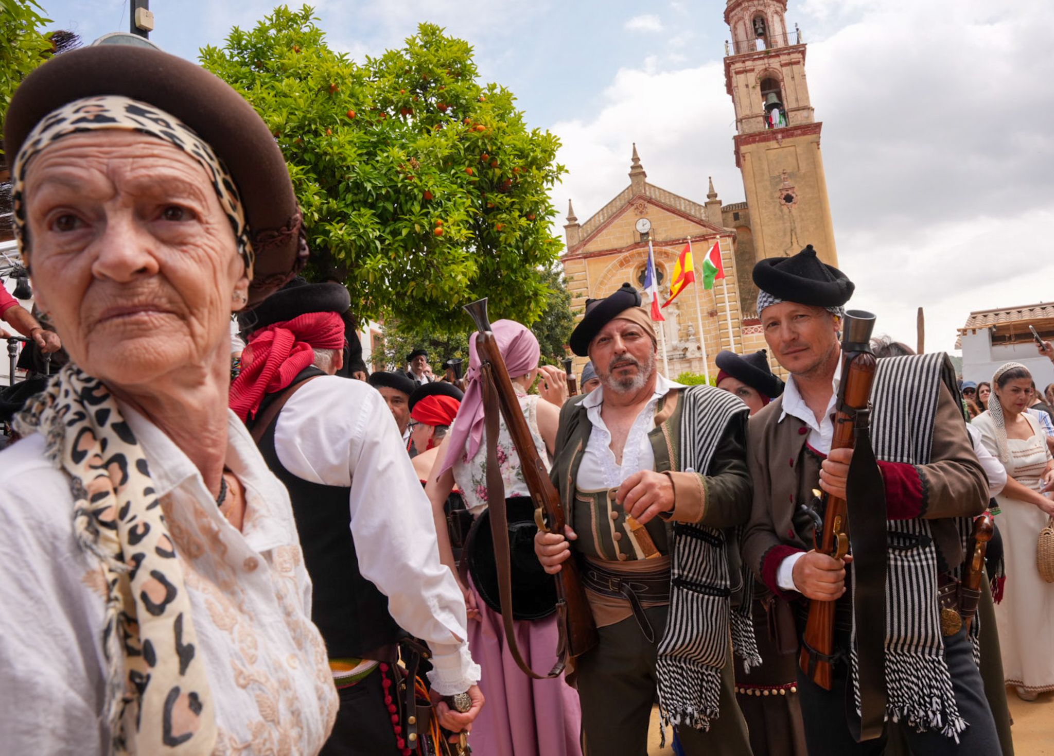 Recreación histórica en Algodonales contra el intento de invasión napoléonica de 1810