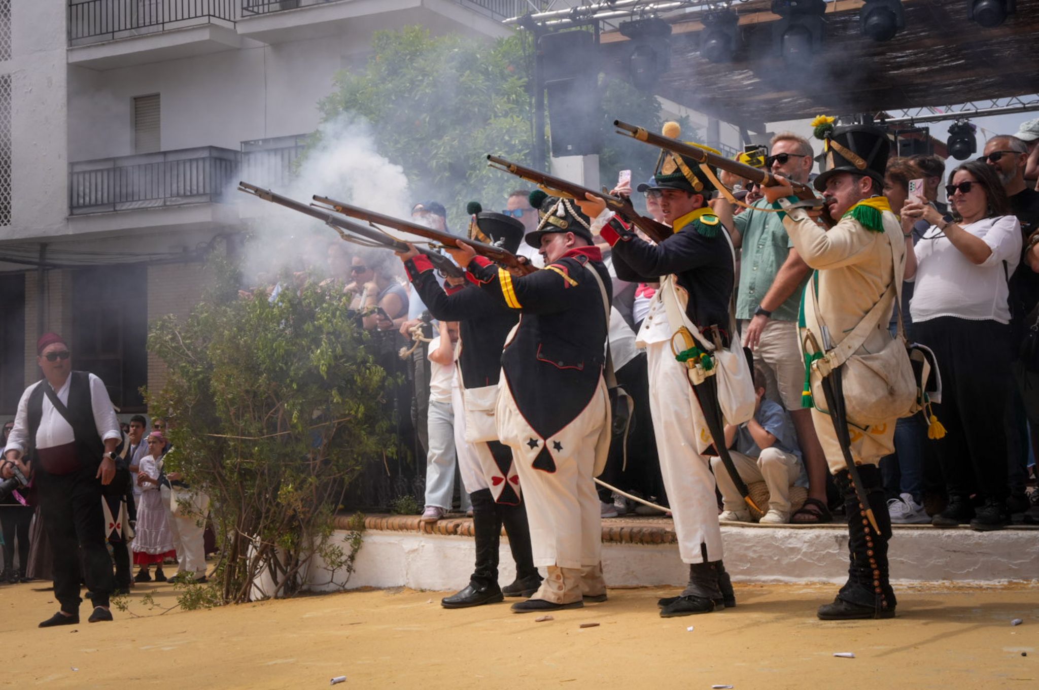 Recreación histórica en Algodonales contra el intento de invasión napoléonica de 1810