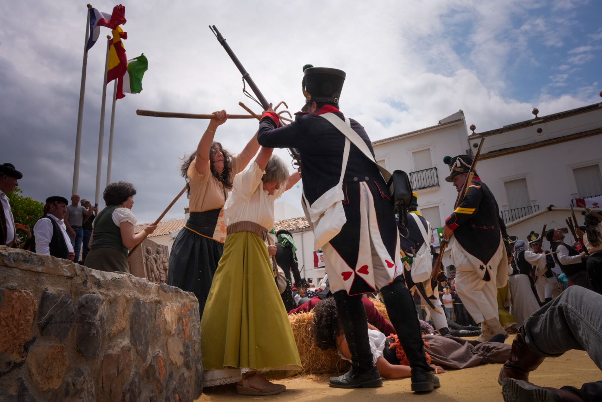 Recreación histórica en Algodonales contra el intento de invasión napoléonica de 1810