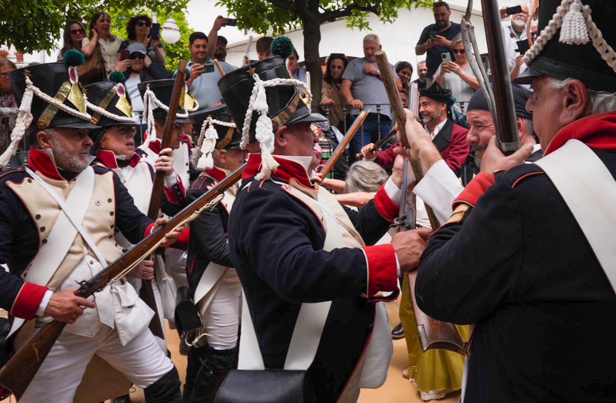 Recreación histórica en Algodonales contra el intento de invasión napoléonica de 1810