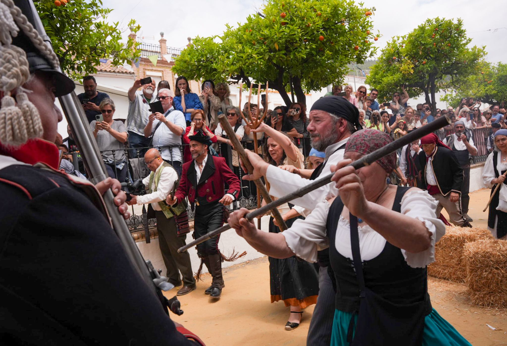 Recreación histórica en Algodonales contra el intento de invasión napoléonica de 1810