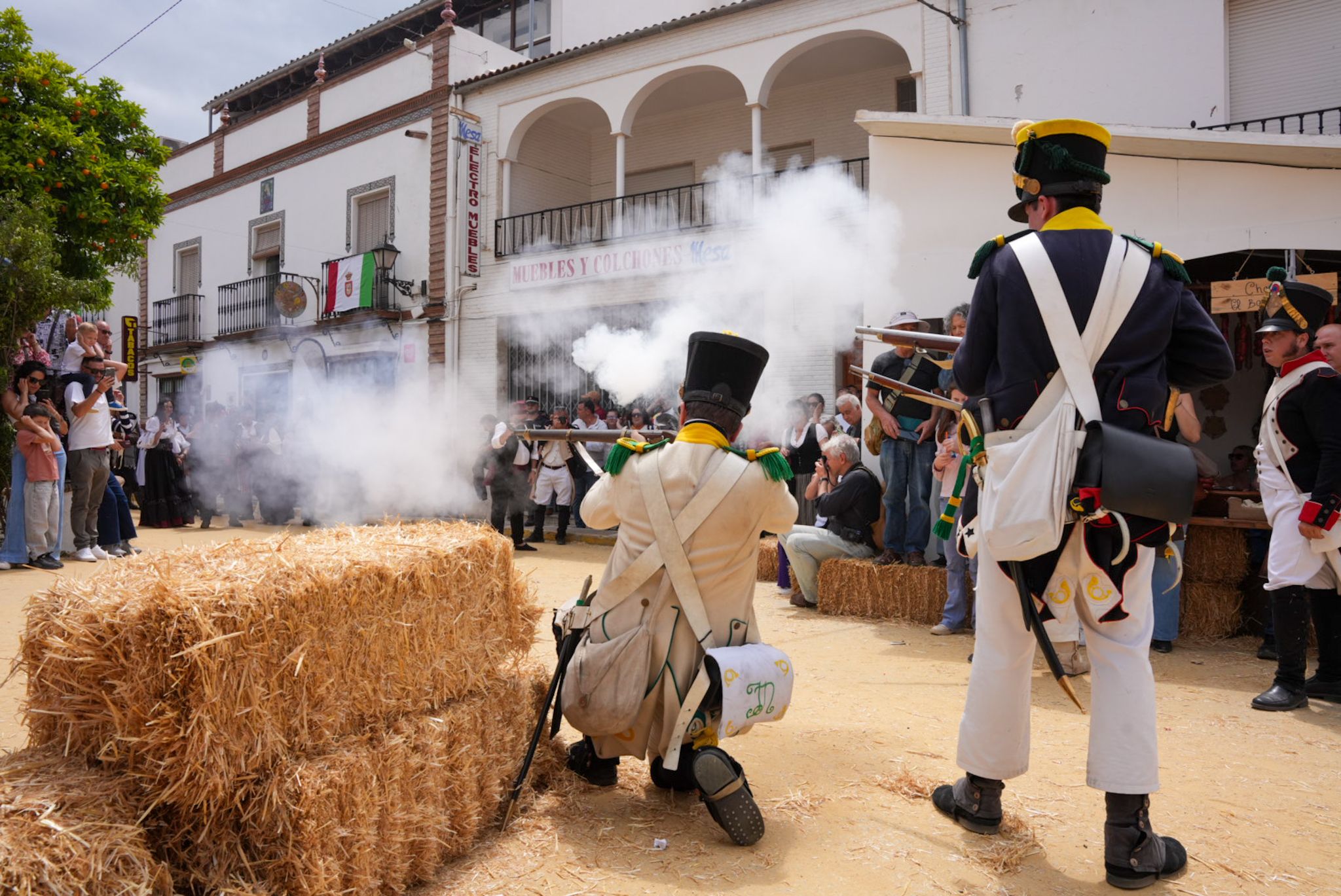 Recreación histórica en Algodonales contra el intento de invasión napoléonica de 1810