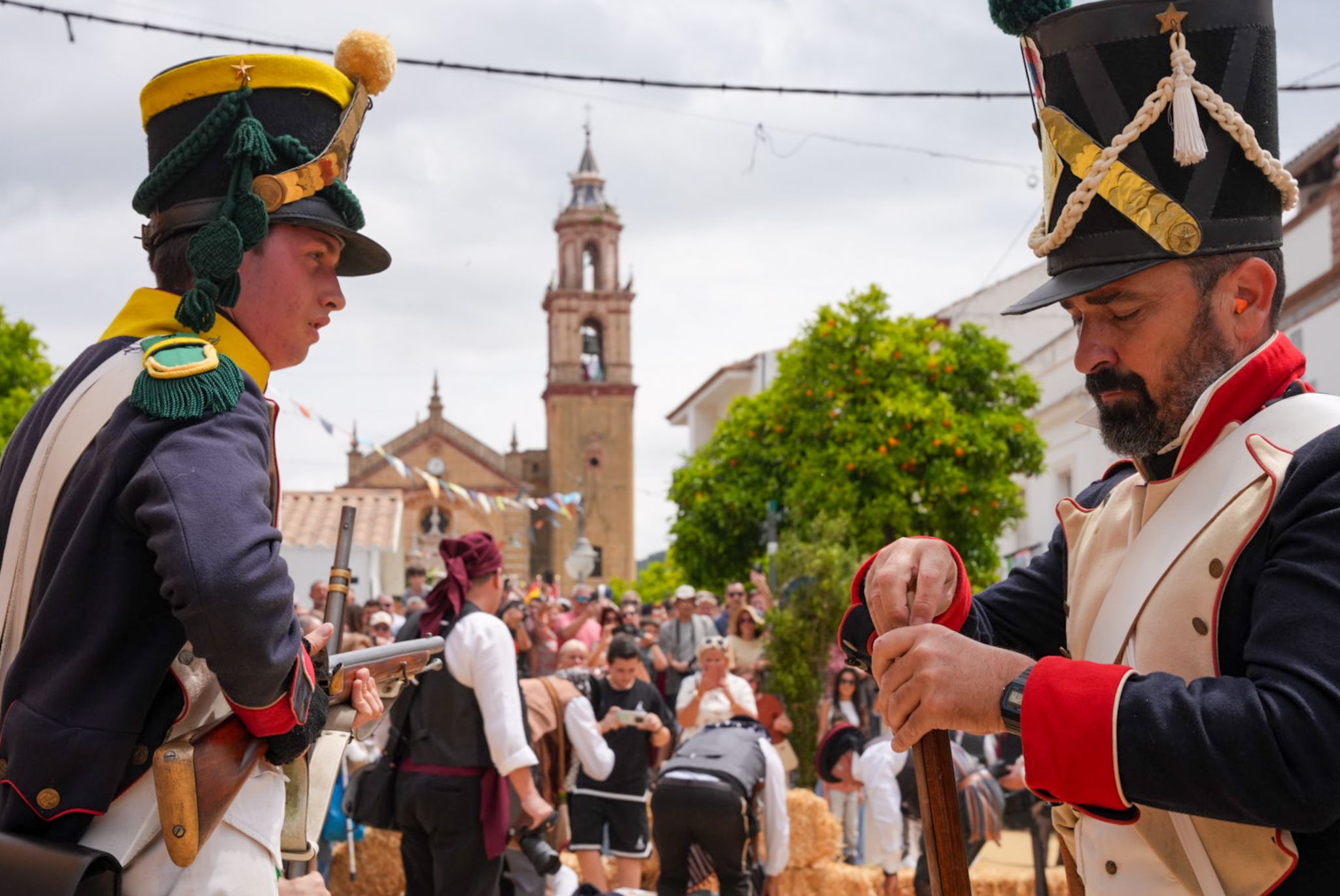 Recreación histórica en Algodonales contra el intento de invasión napoléonica de 1810