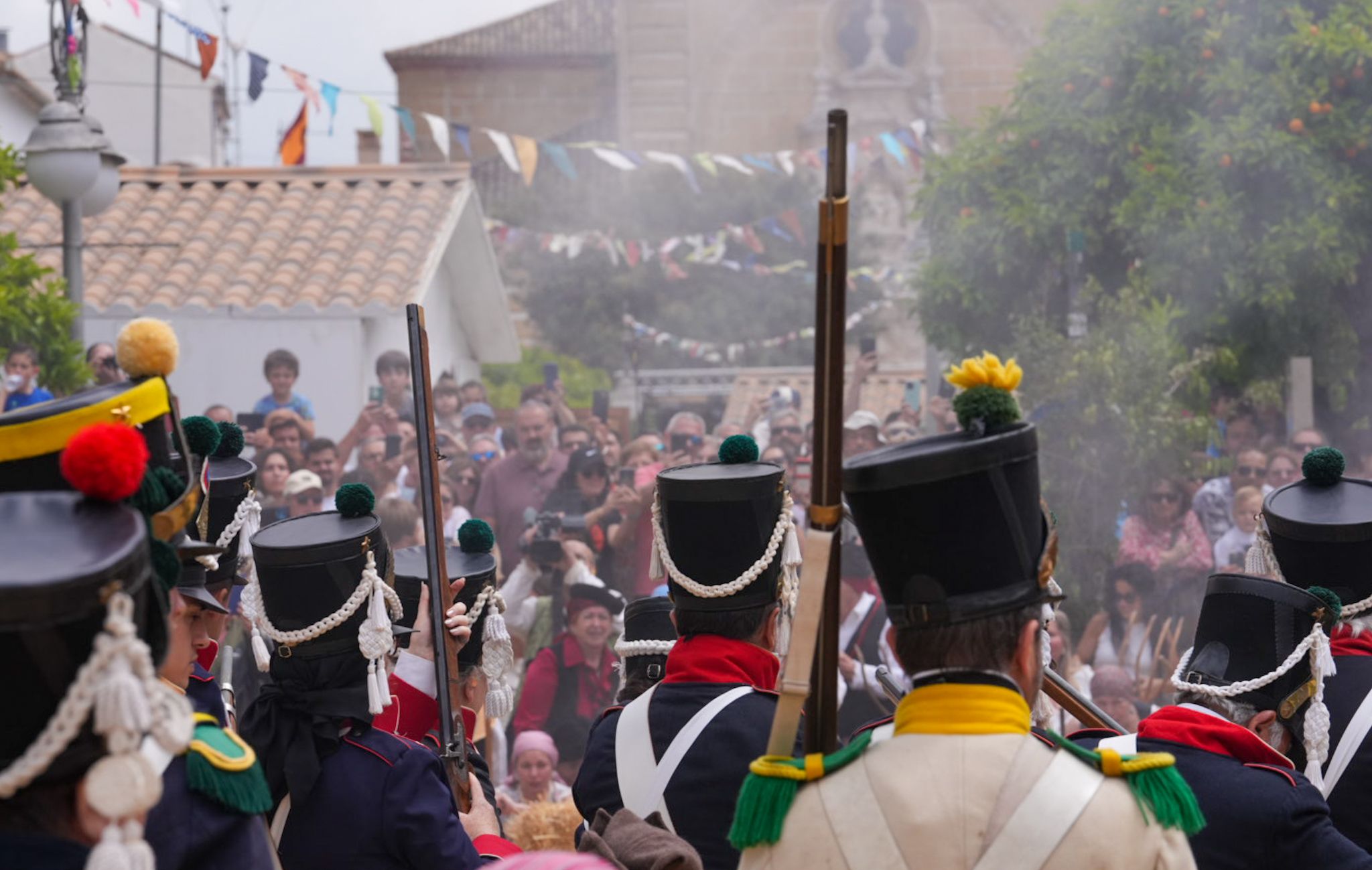 Recreación histórica en Algodonales contra el intento de invasión napoléonica de 1810