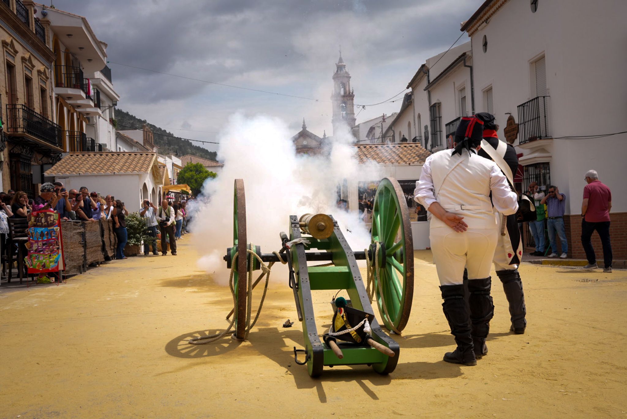 Recreación histórica en Algodonales contra el intento de invasión napoléonica de 1810