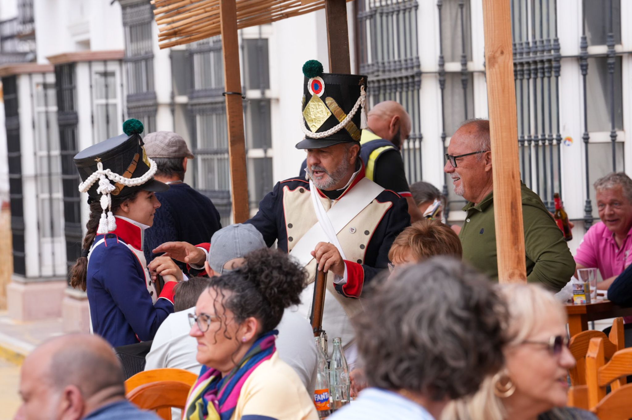 Recreación histórica en Algodonales contra el intento de invasión napoléonica de 1810