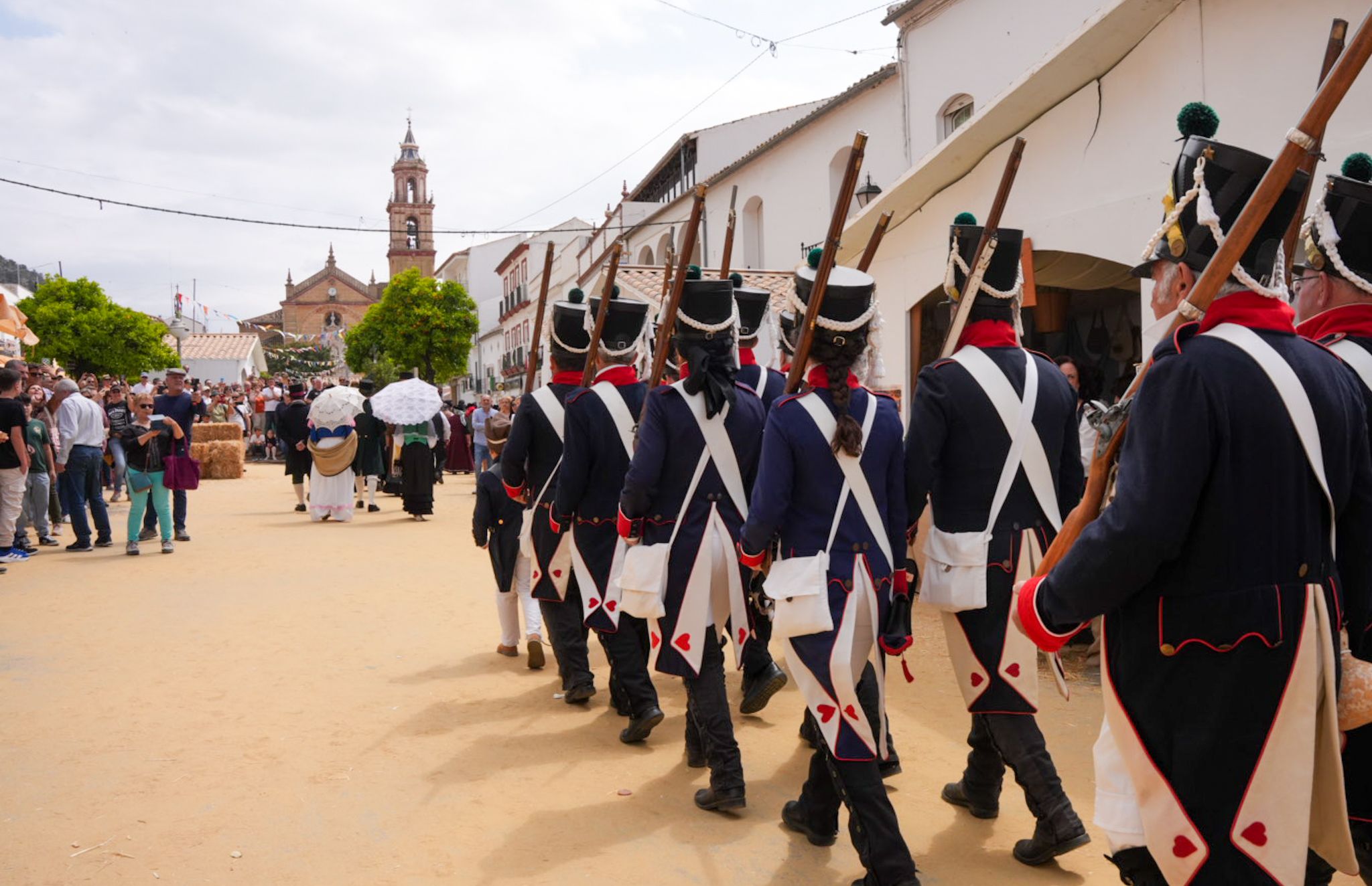 Recreación histórica en Algodonales contra el intento de invasión napoléonica de 1810
