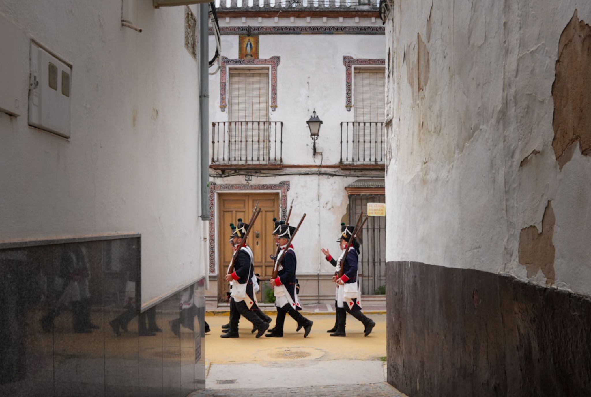 Recreación histórica en Algodonales contra el intento de invasión napoléonica de 1810