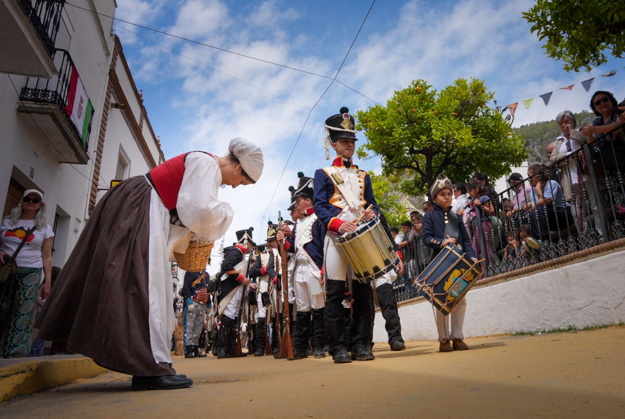 Recreación histórica en Algodonales contra el intento de invasión napoléonica de 1810
