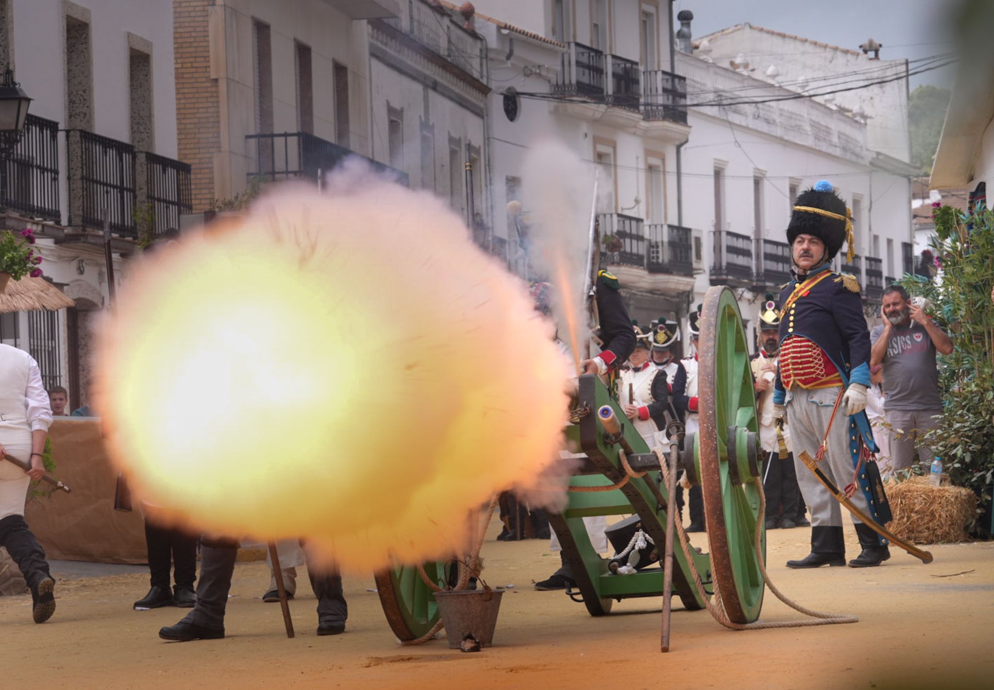 Recreación histórica en Algodonales contra el intento de invasión napoléonica de 1810