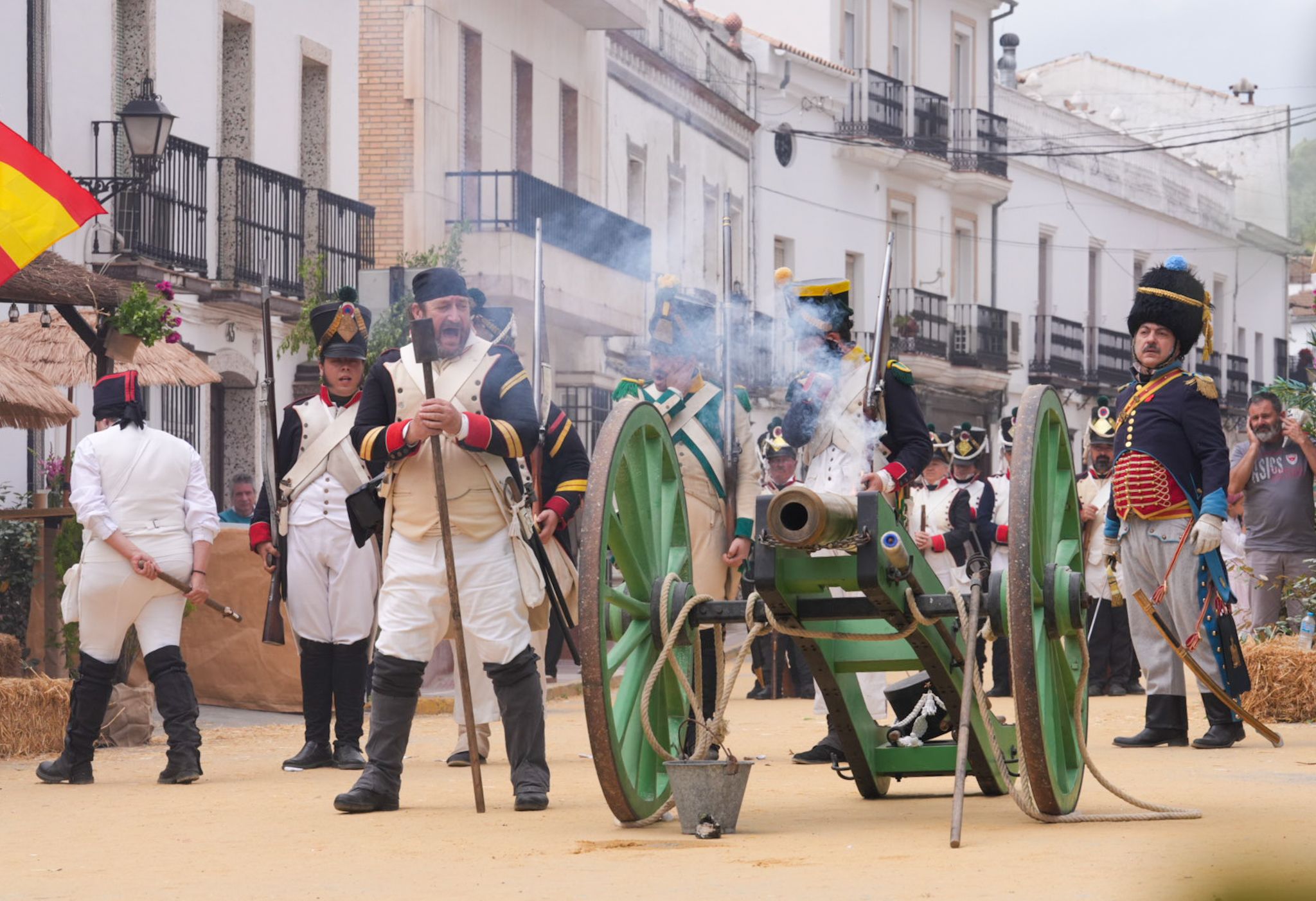 Recreación histórica en Algodonales contra el intento de invasión napoléonica de 1810
