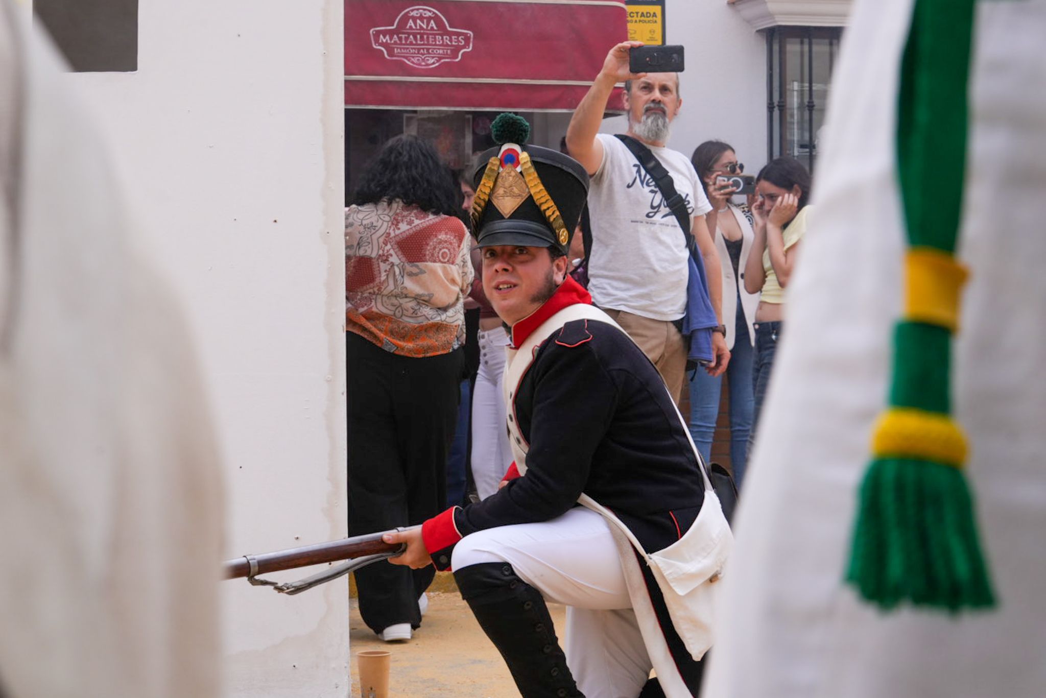 Recreación histórica en Algodonales contra el intento de invasión napoléonica de 1810