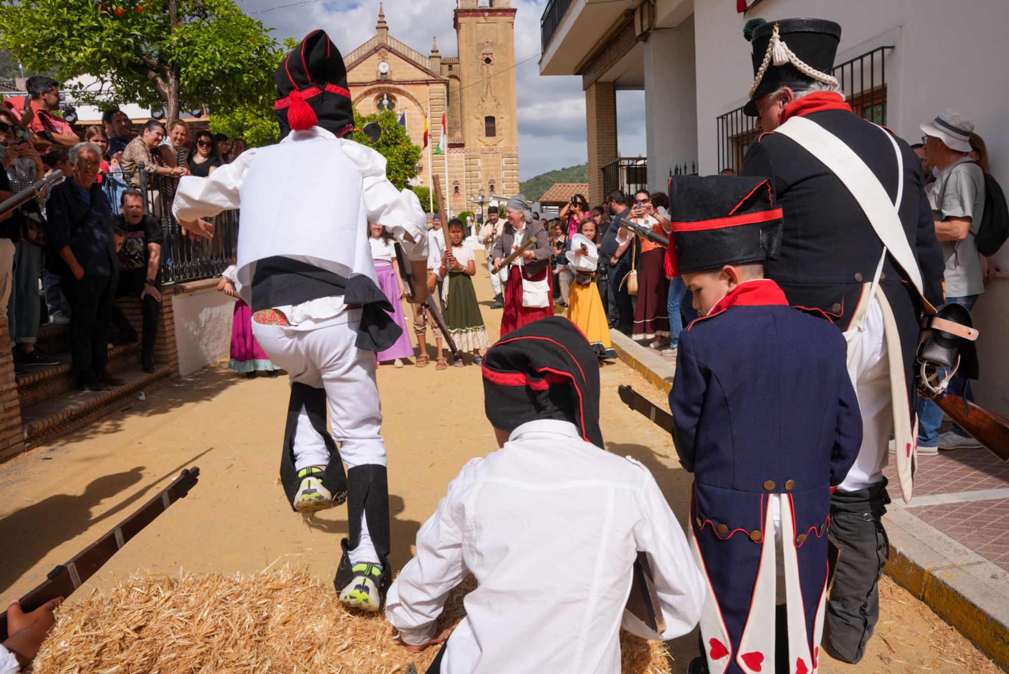 Recreación histórica en Algodonales contra el intento de invasión napoléonica de 1810