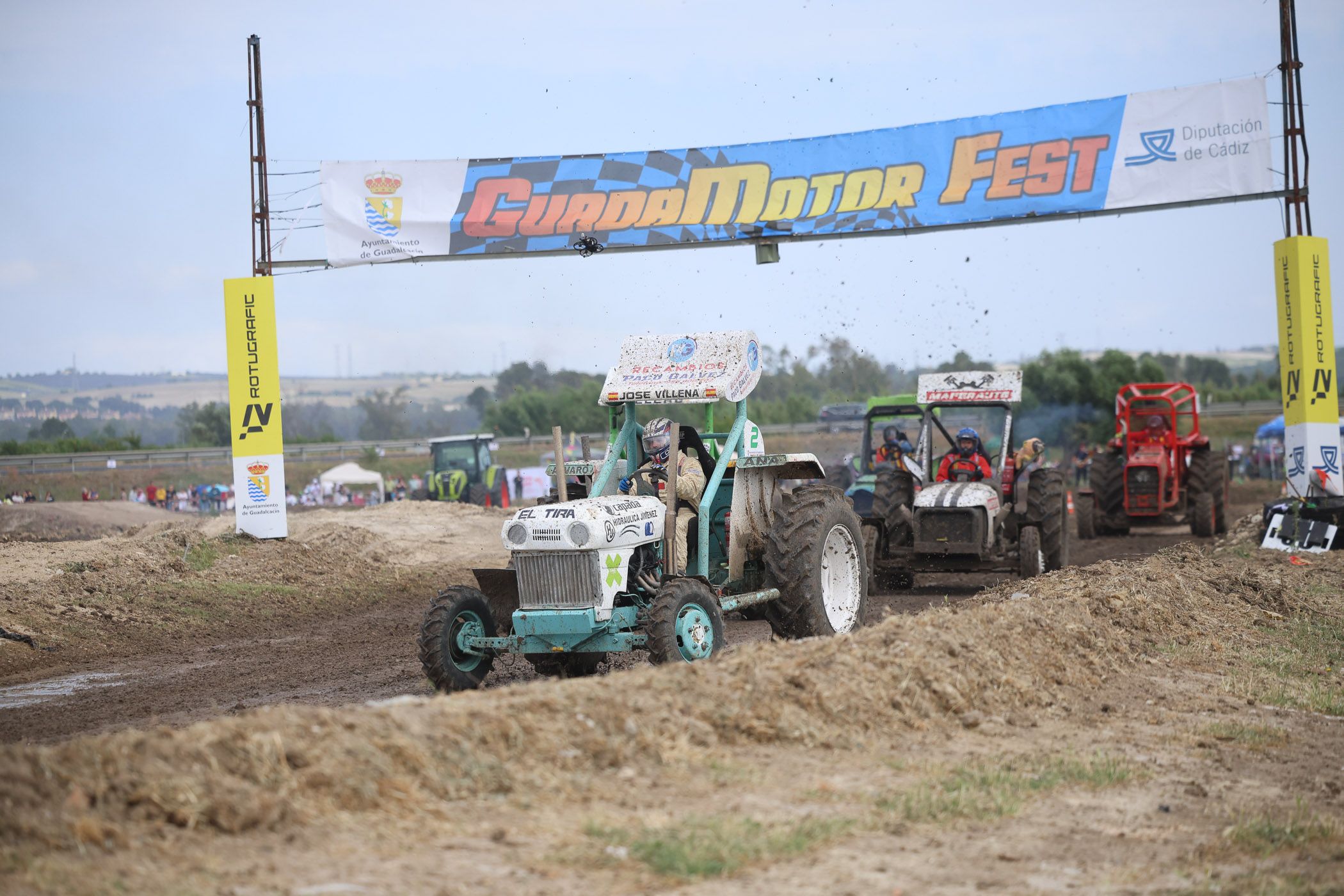 GuadaMotor Fest 2026: carreras de tractores de Guadalcacín