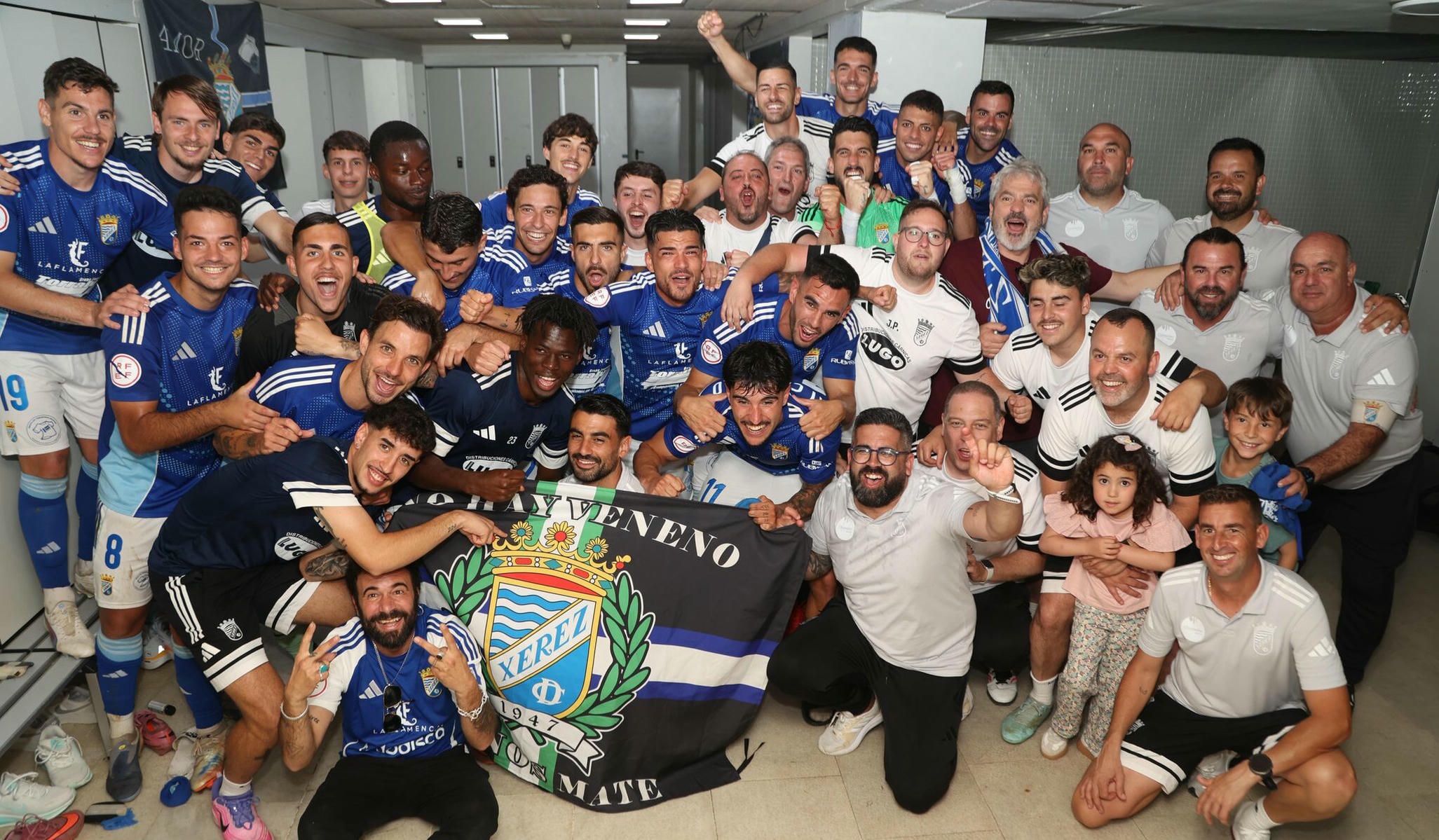 El Xerez CD finaliza la temporada inmerso en la zona de play-off con la que espera ascender.