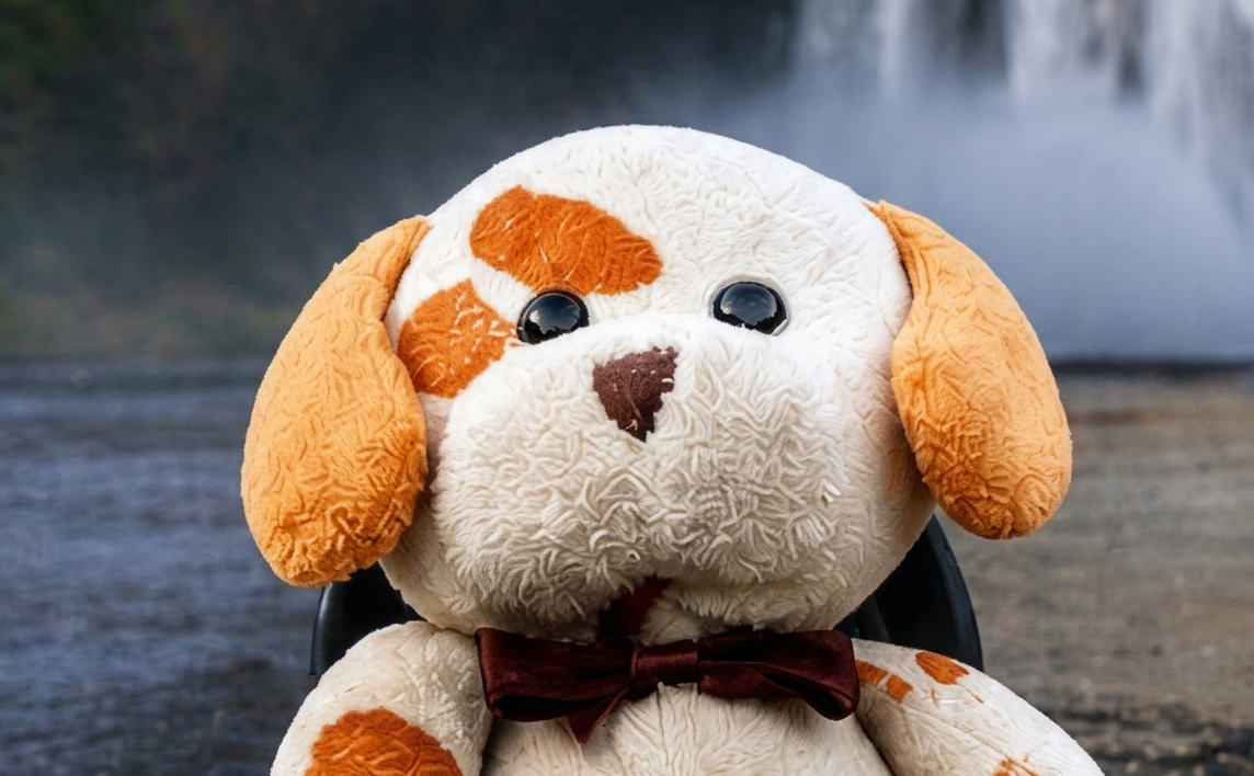 El peluche que busca una familia italiana.