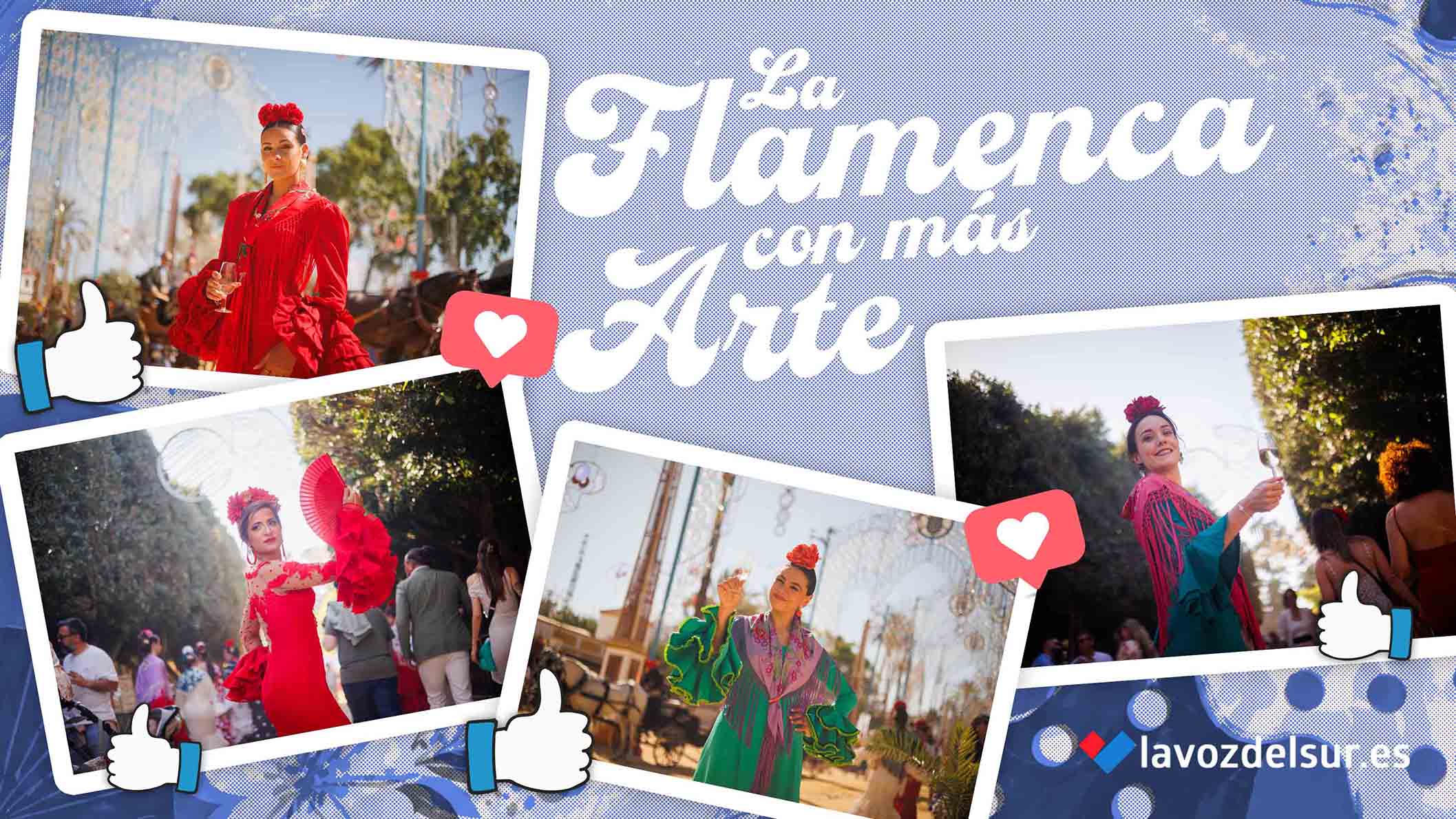 Participa en el concurso 'La Flamenca con Más Arte', de lavozdelsur.es.