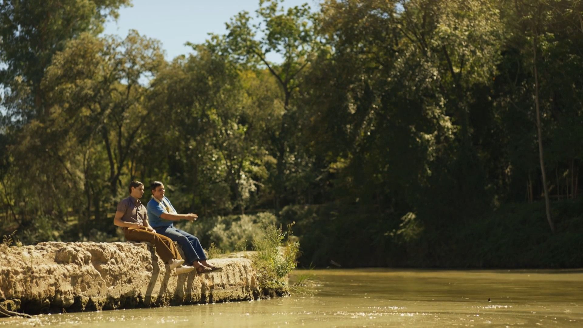 Fotograma de la serie 'El Marqués', rodada en Alcalá de Guadaíra. 